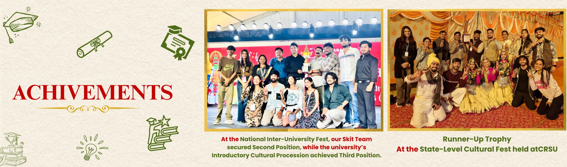 NIILM University Achievements